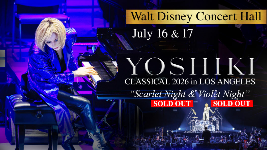 YOSHIKI al piano y la producción orquestal de sus conciertos de Los Ángeles de 2026