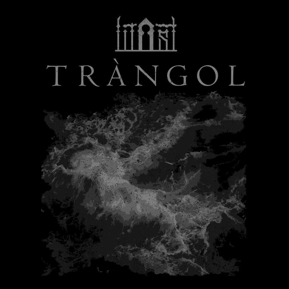 Portada oficial de Tràngol de Litost con una masa de agua en blanco y negro